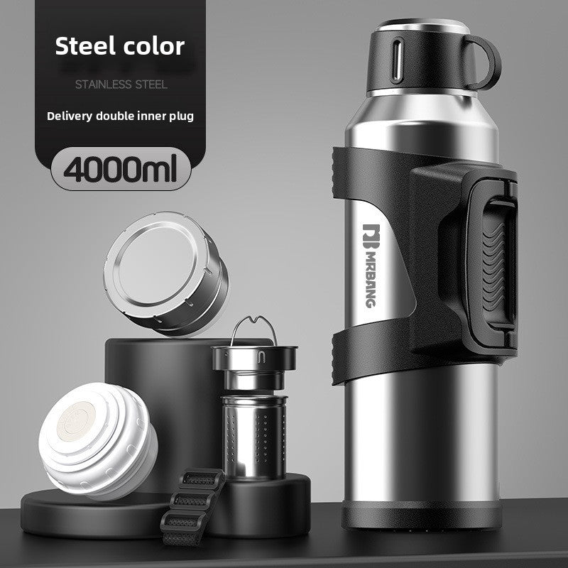 Large Capacity Thermos with Tea Infuser
