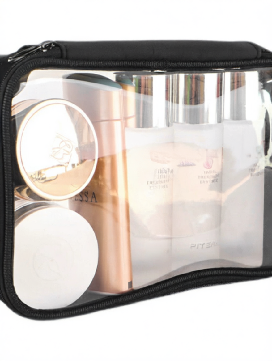 Large Capacity Transparent Waterproof Makeup Bag