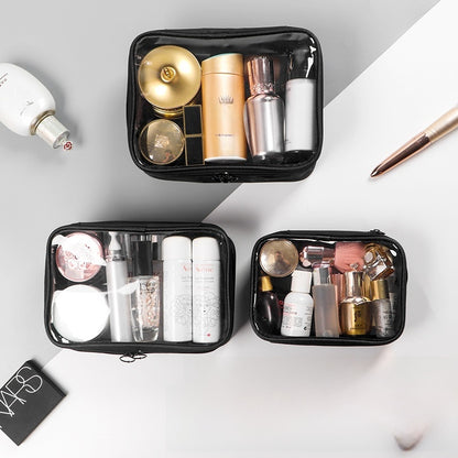 Large Capacity Transparent Waterproof Makeup Bag