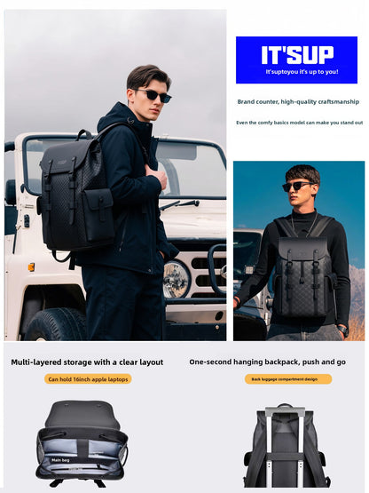 Large-capacity travel backpack