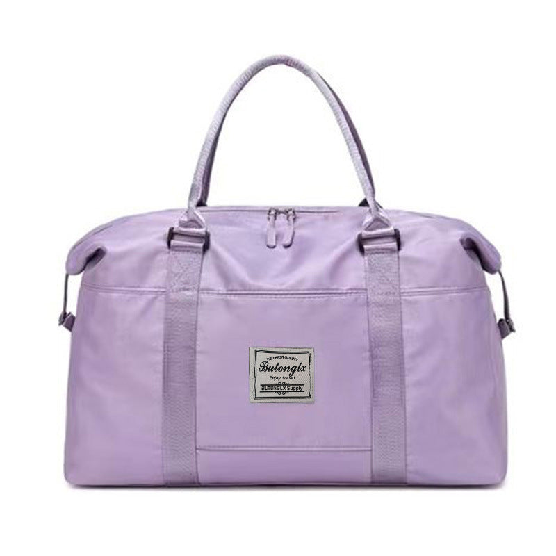 Large-capacity travel bag, ladies' hand-held storage bag