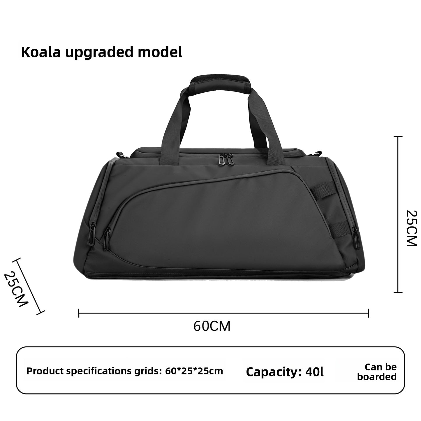 Large-capacity travel bag