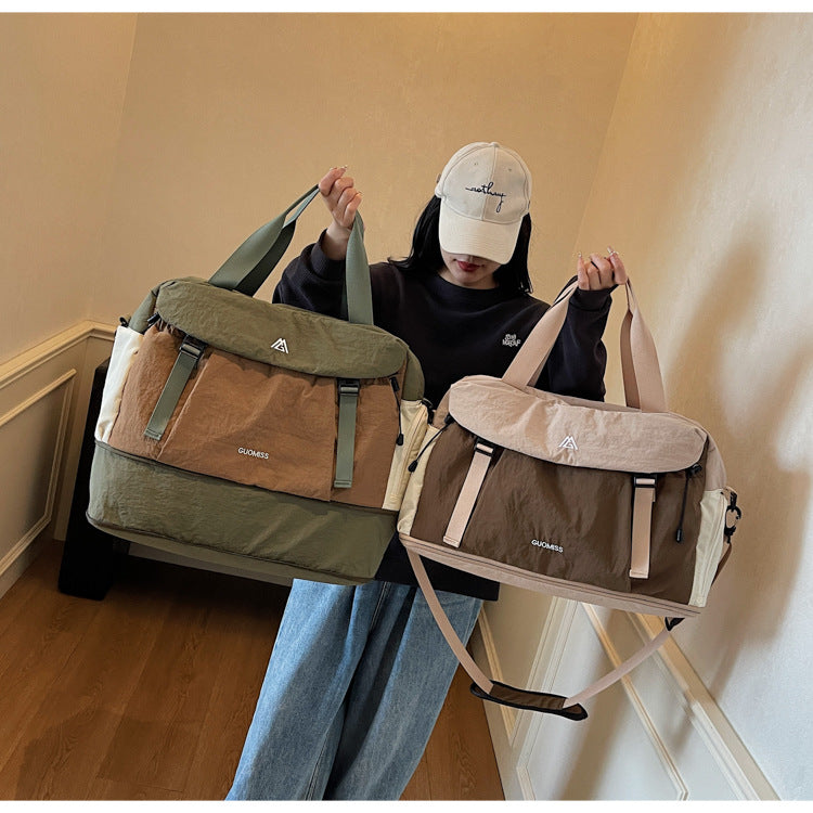 Large Capacity Travel Bag with Dry-Wet Separation