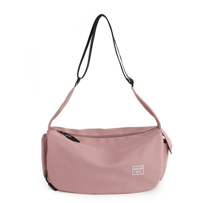 Large-capacity travel bag, women's fitness bag for sports