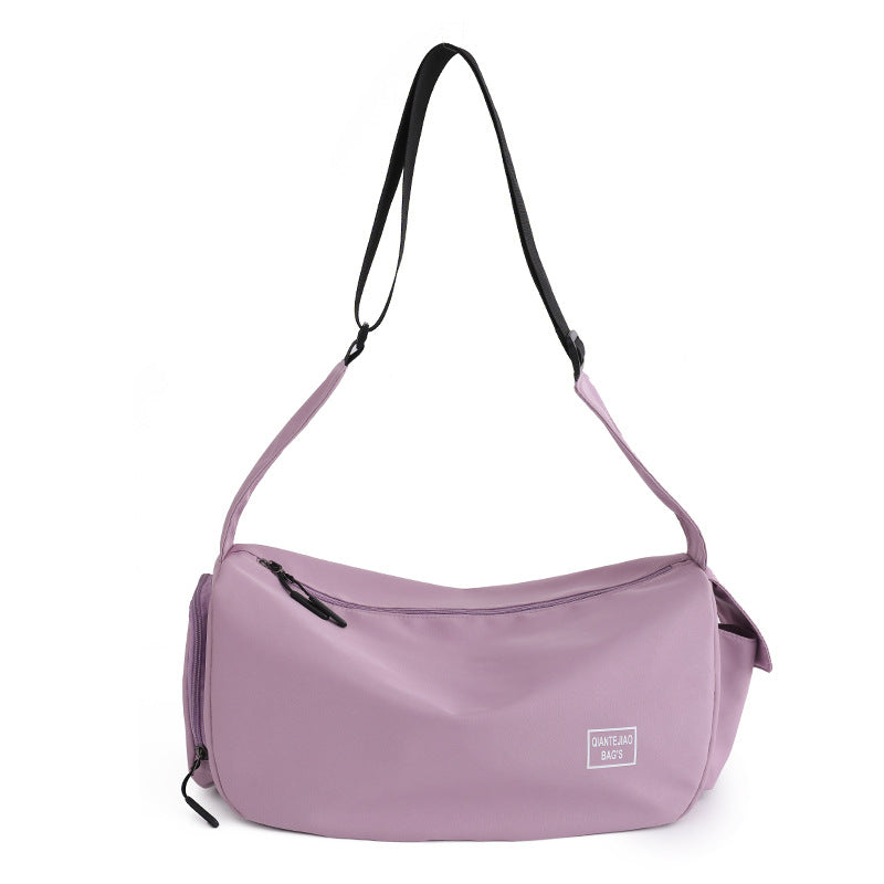 Large-capacity travel bag, women's fitness bag for sports