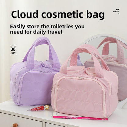 Large Capacity Travel Makeup Organizer with Dividers