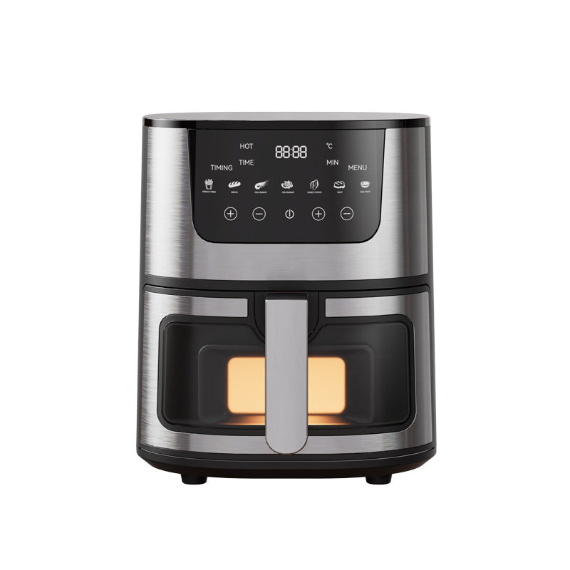Large-capacity visible air fryer