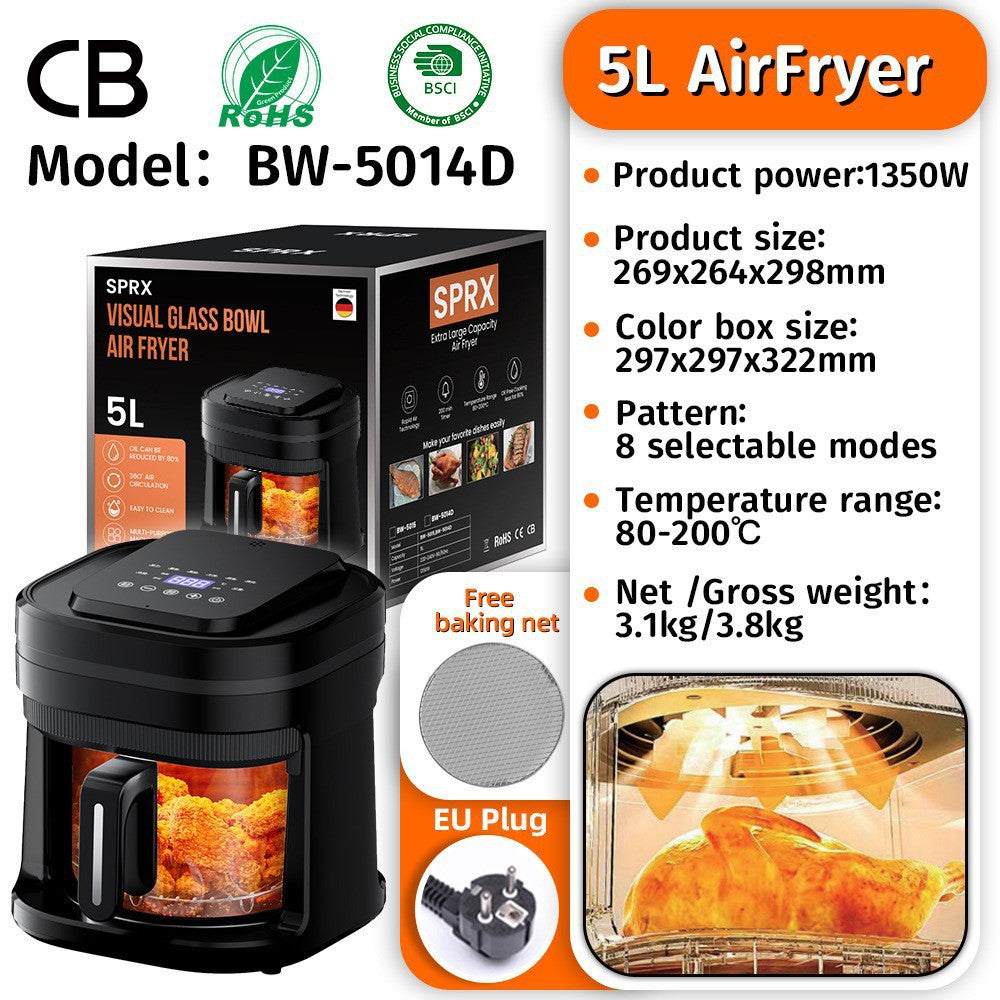 Large Capacity Visual Air Fryer