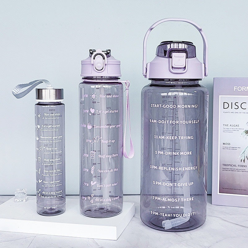 Large-capacity water bottle