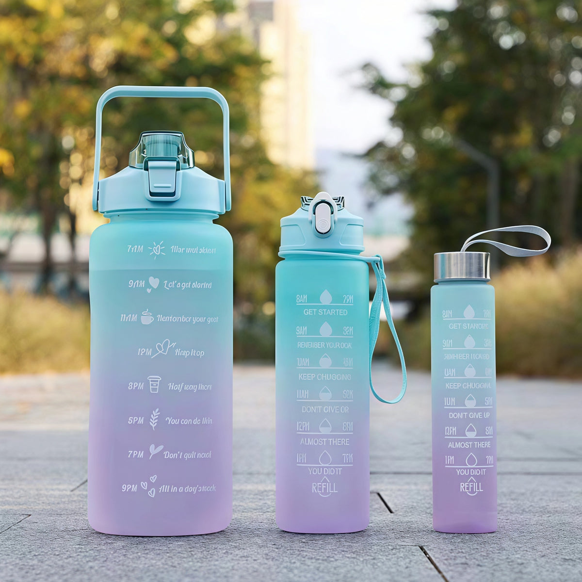 Large-capacity water bottle