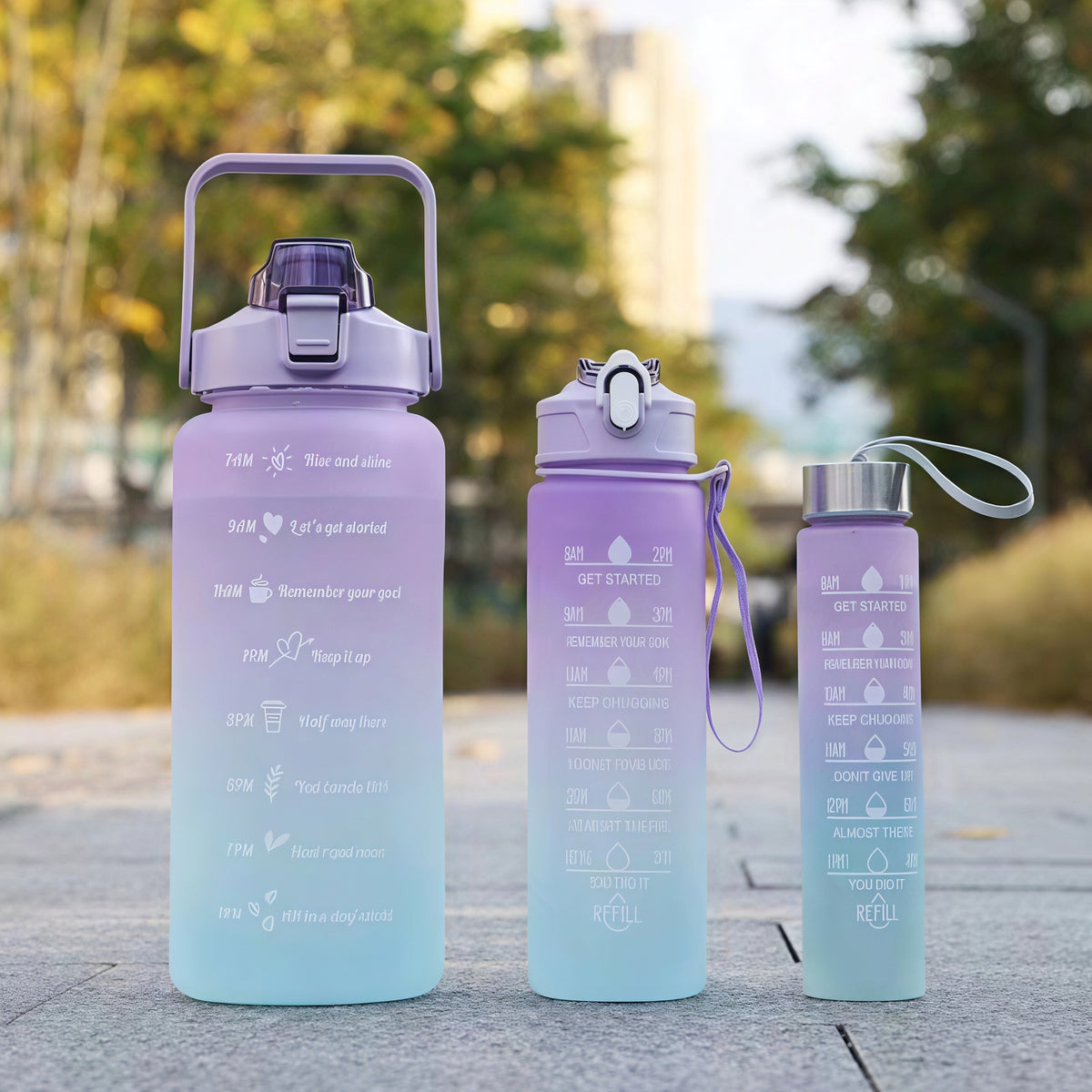 Large-capacity water bottle
