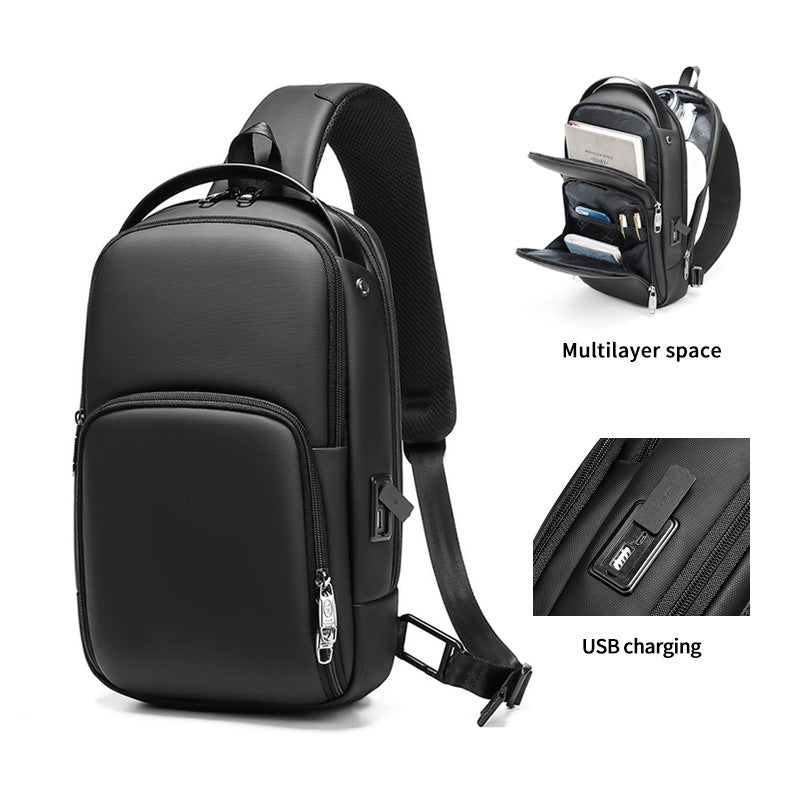 Large Capacity Waterproof Men's Chest Bag