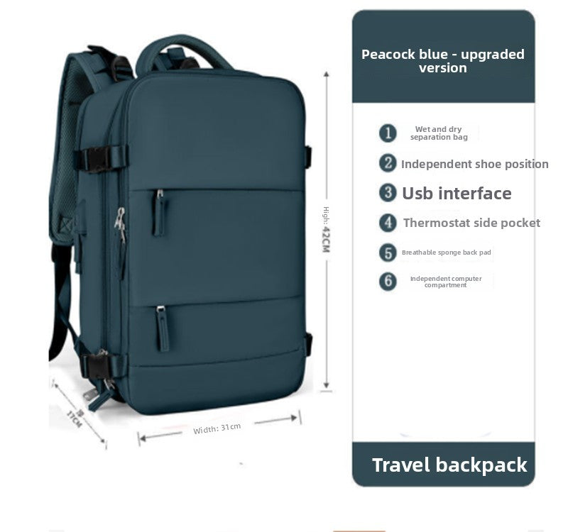 Large Capacity Waterproof Nylon Backpack