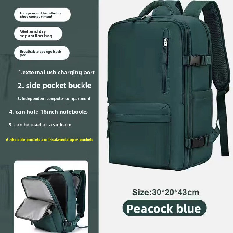 Large Capacity Waterproof Nylon Backpack