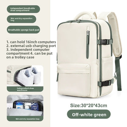 Large Capacity Waterproof Nylon Backpack