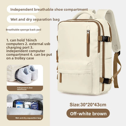 Large Capacity Waterproof Nylon Backpack