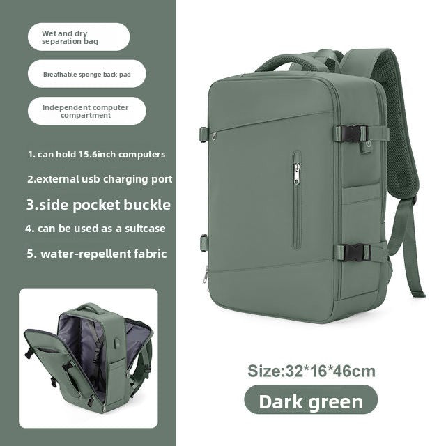 Large Capacity Waterproof Nylon Backpack