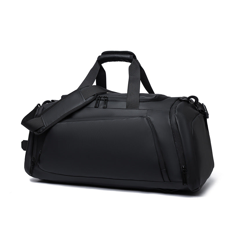 Large Capacity Waterproof Oxford Travel Bag with Shoe Compartment