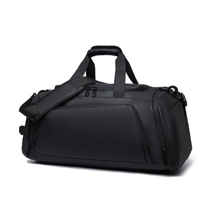 Large Capacity Waterproof Oxford Travel Bag with Shoe Compartment