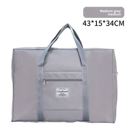 Large Capacity Waterproof Storage Bag Travel Duffle Tote for Quilt and Luggage