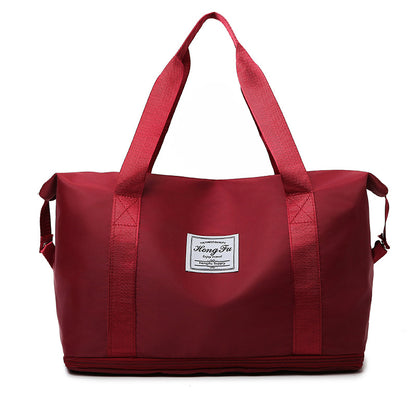 Large Capacity Waterproof Travel Bag – Lightweight Handheld Gym & Storage Duffel