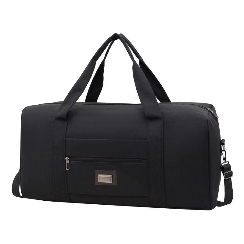 Large-capacity wear-resistant canvas handbag