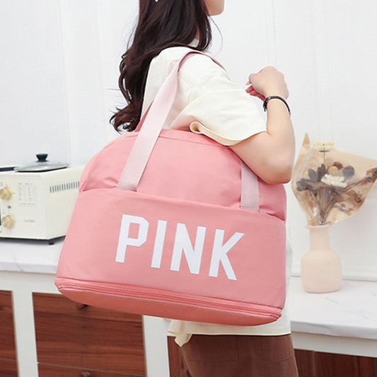Large Capacity Wet Dry Separation Sports Fitness Bag