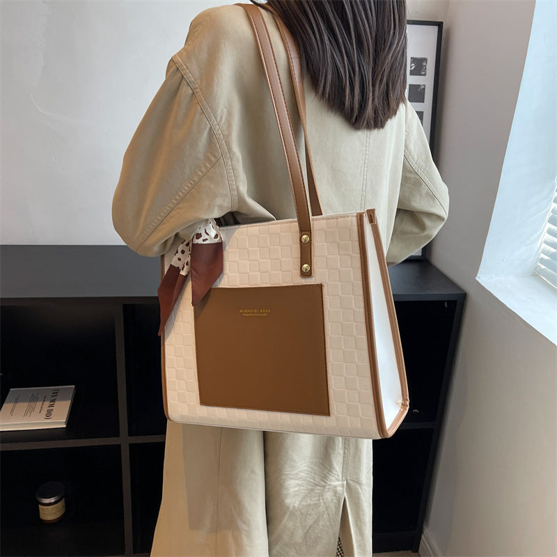 Large Capacity Women's Tote Bag for Daily Use and Work