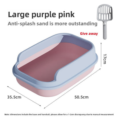 Large cat litter box
