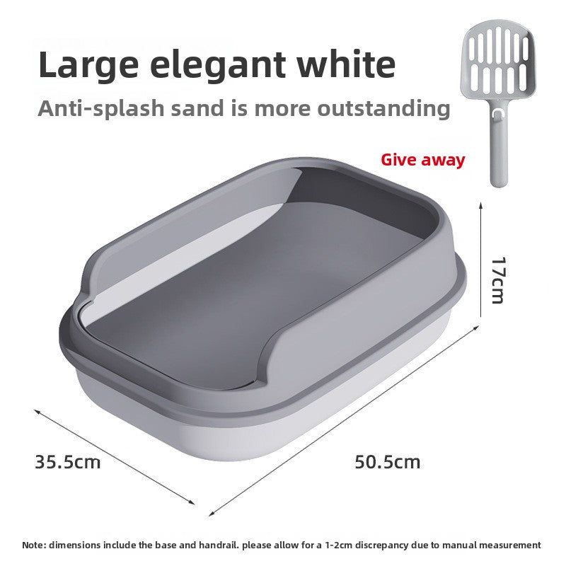Large cat litter box