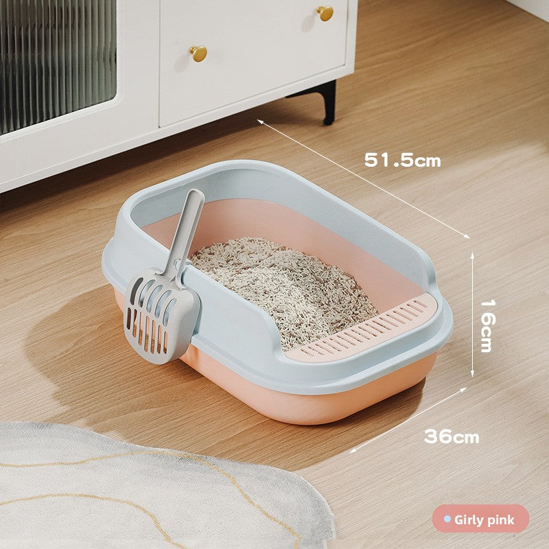 Large cat litter box