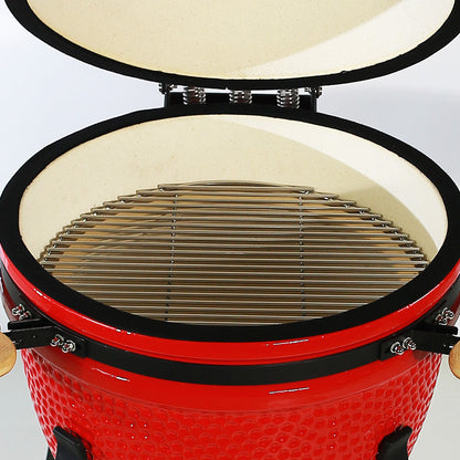 Large Ceramic Kamado BBQ Grill Oven