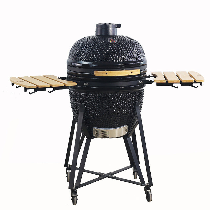 Large Ceramic Kamado BBQ Grill Oven