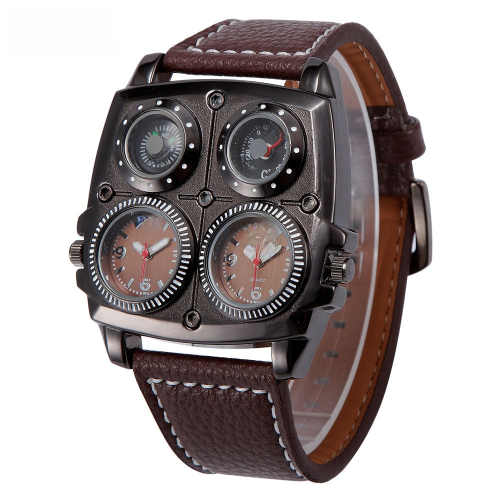 Large dial fashionable watch