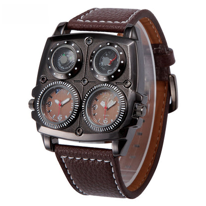 Large dial fashionable watch