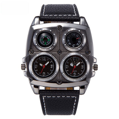 Large dial fashionable watch