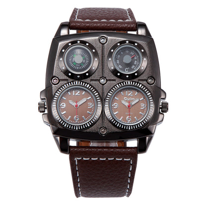 Large dial fashionable watch