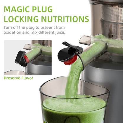Large Diameter Slow Juicer
