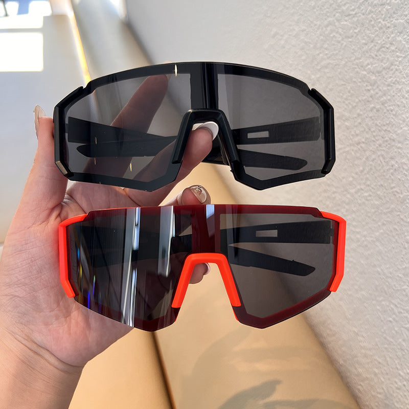 Large Face Sunglasses Cycling Sunglasses Outdoor Sports Eyewear