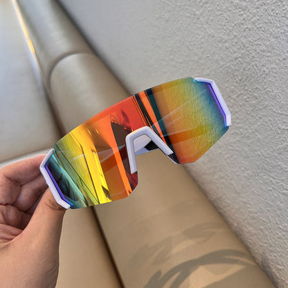 Large Face Sunglasses Cycling Sunglasses Outdoor Sports Eyewear