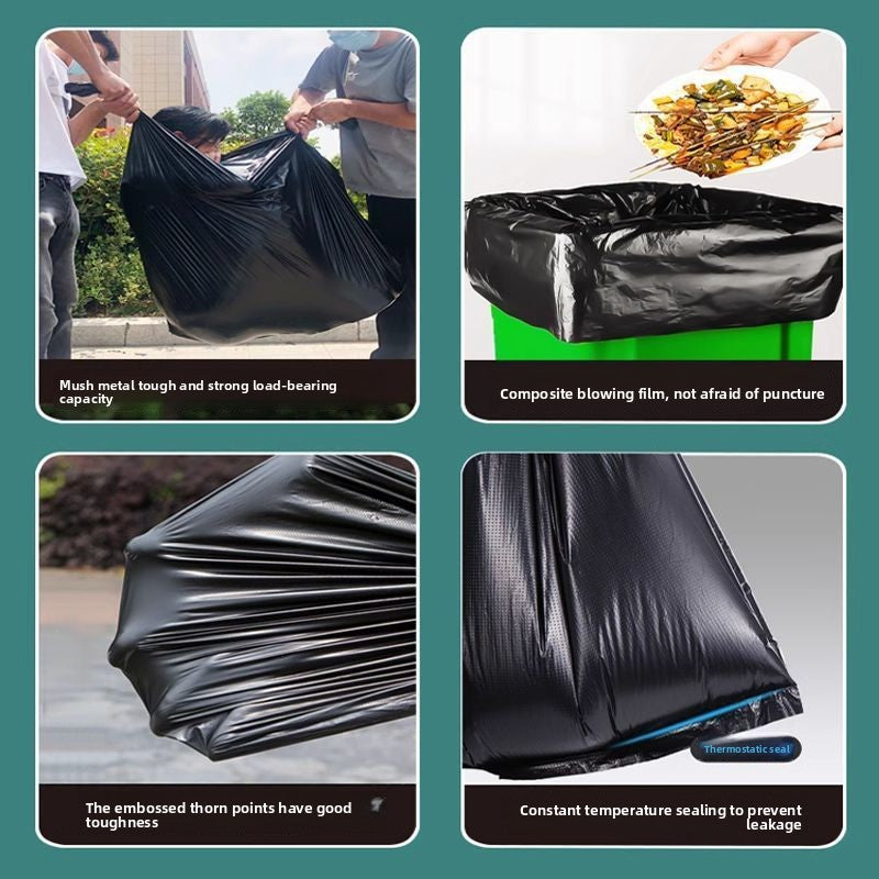 Large Flat Garbage Bags