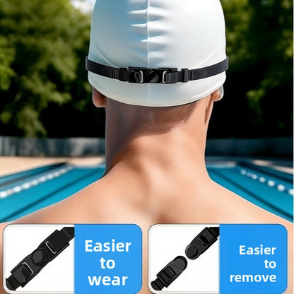 Large Frame Anti-Fog Swimming Goggles with Earplugs