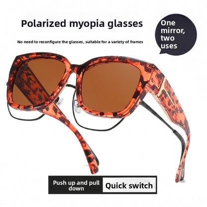 Large Frame Polarized Prescription Sunglasses for Men