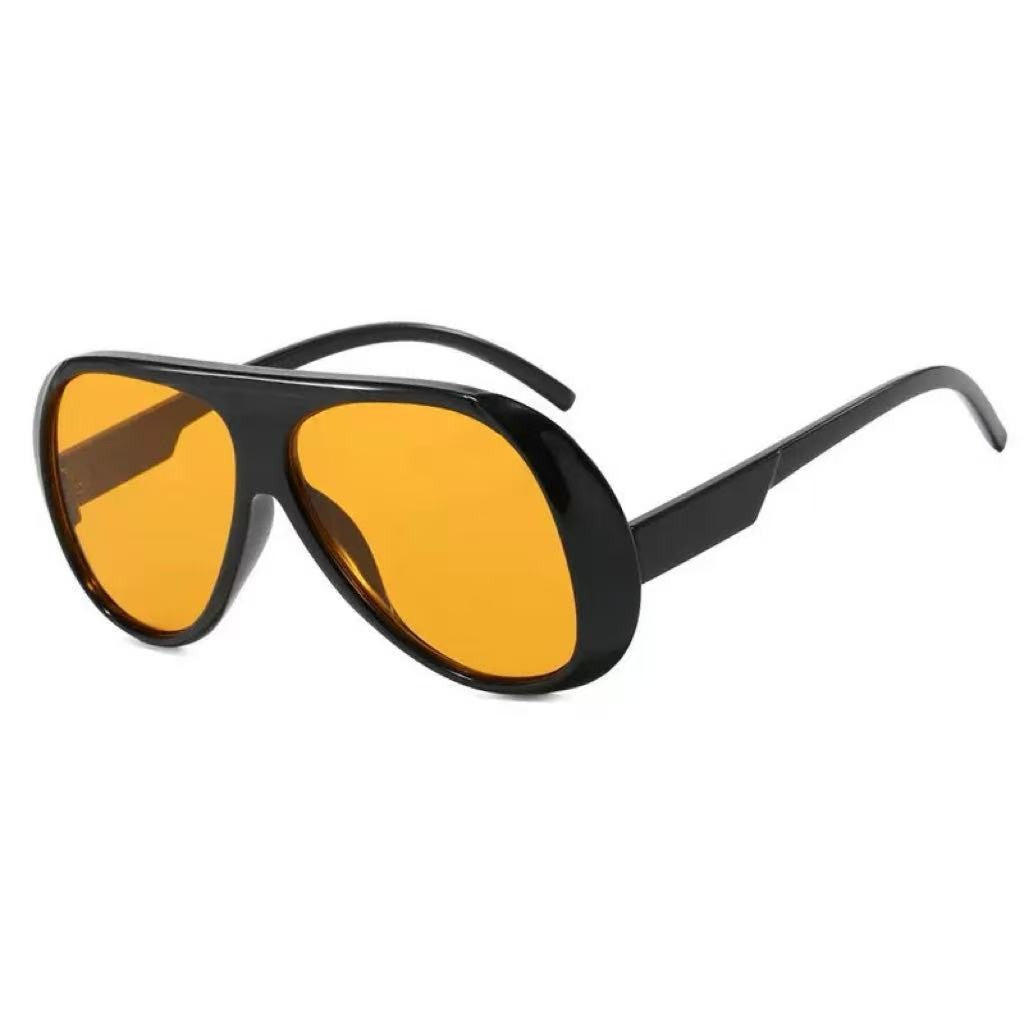 Large-frame sunglasses