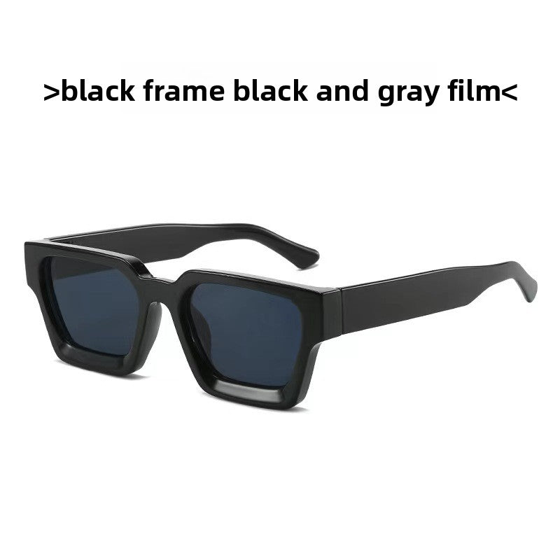 Large-framed polarized sunglasses