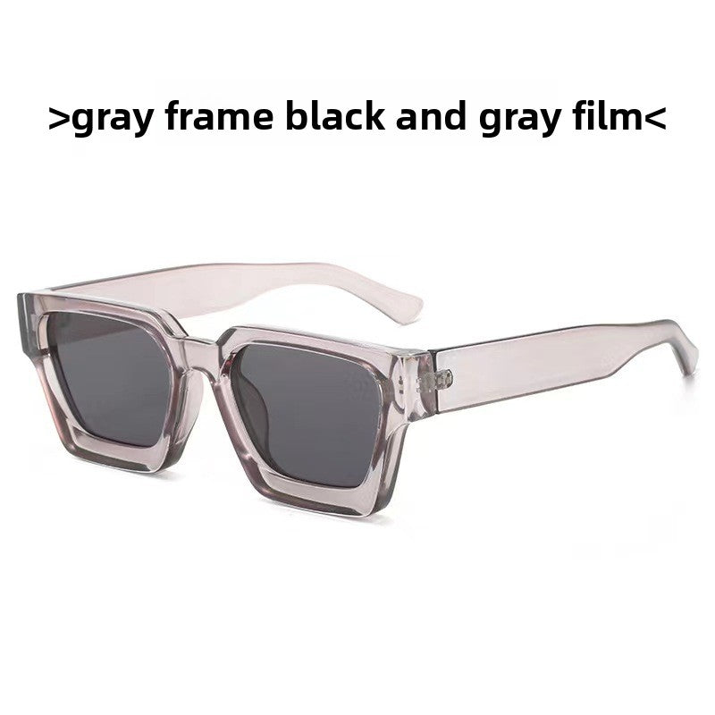 Large-framed polarized sunglasses