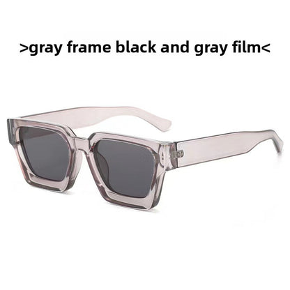Large-framed polarized sunglasses