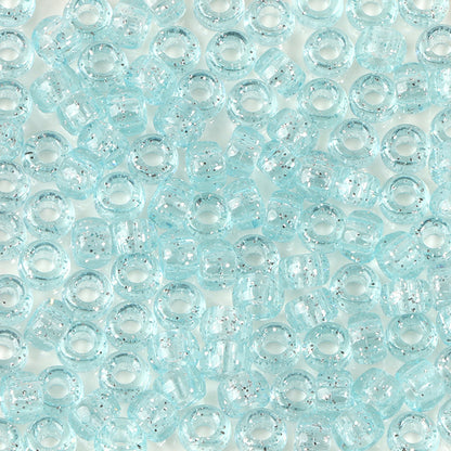 Large-hole plastic beads