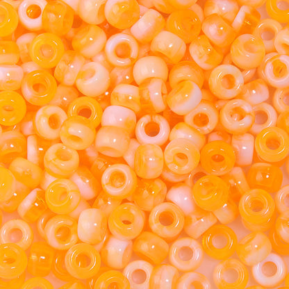 Large-hole plastic beads