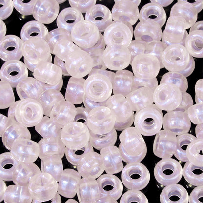 Large-hole plastic beads